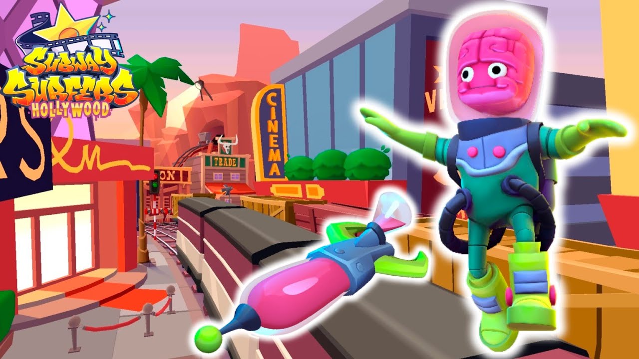 Subway Surfers - Hollywood | Unlock Glorgalax Character & Glarx 3000 Board