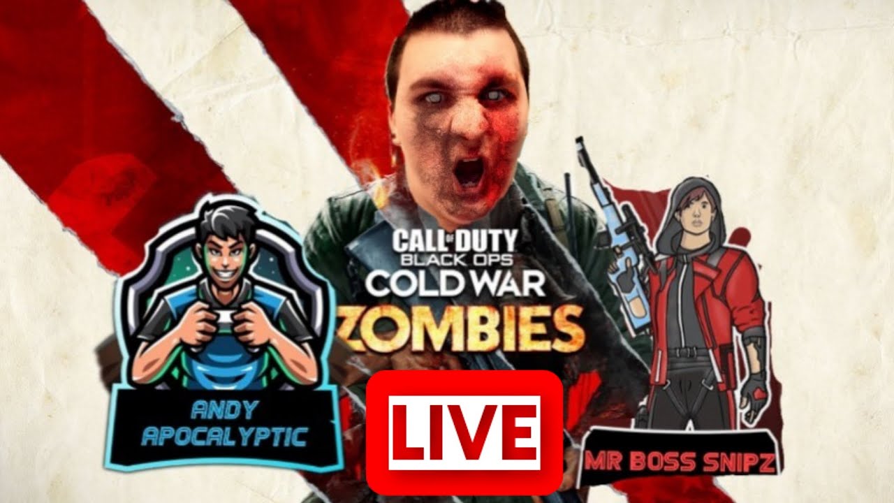 Andy Apocalyptic LIVE!! Call Of Duty Cold War Zombies W/Mr Boss Snipz And Don Lil Duke ROAD TO 2021