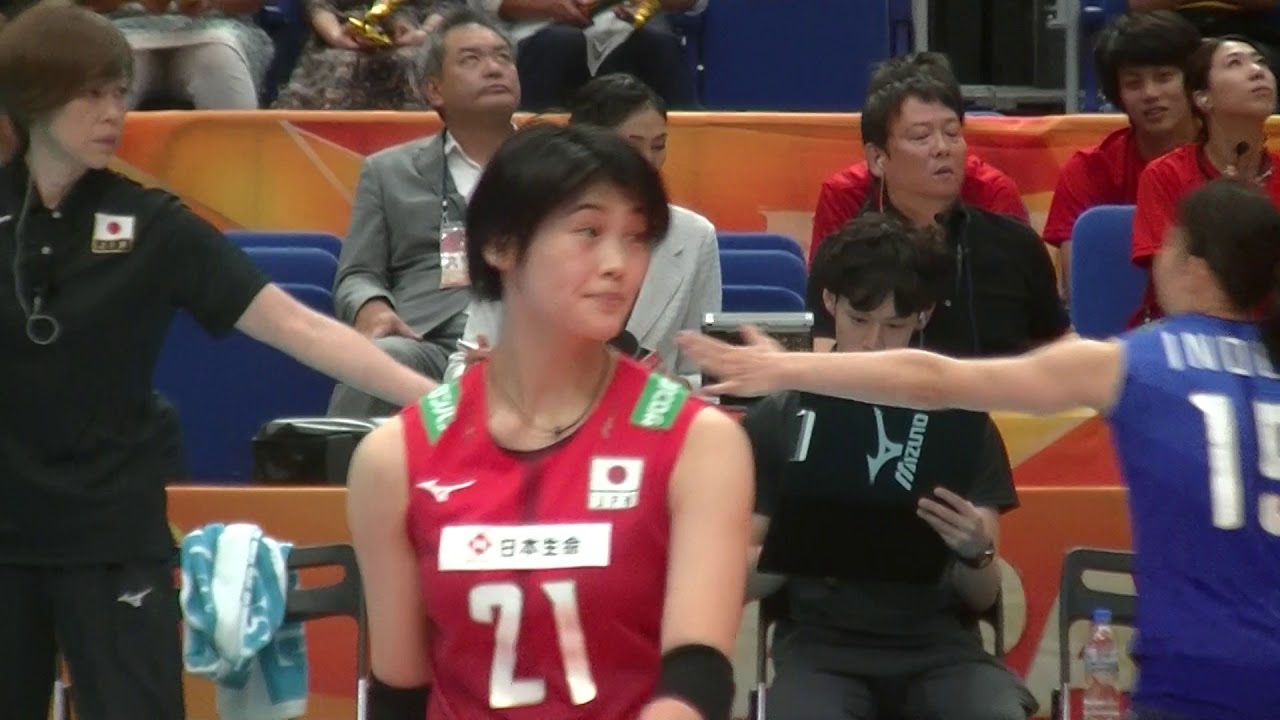 女子バレーボール世界選手権に行ってみた！／黒後愛／2018.10.3　日本&times;カメルーン　１次ラウンド横浜大会　横浜アリーナ