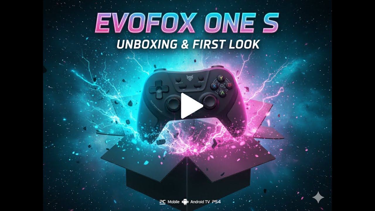 EvoFox One S Controller Unboxing: Wait, Does it Have a 500mAh Battery?! (Not 600!)🤯