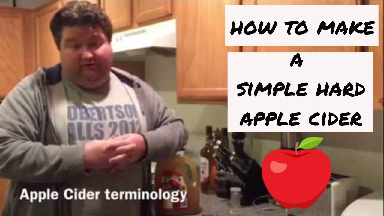 How to make a simple Hard Apple Cider