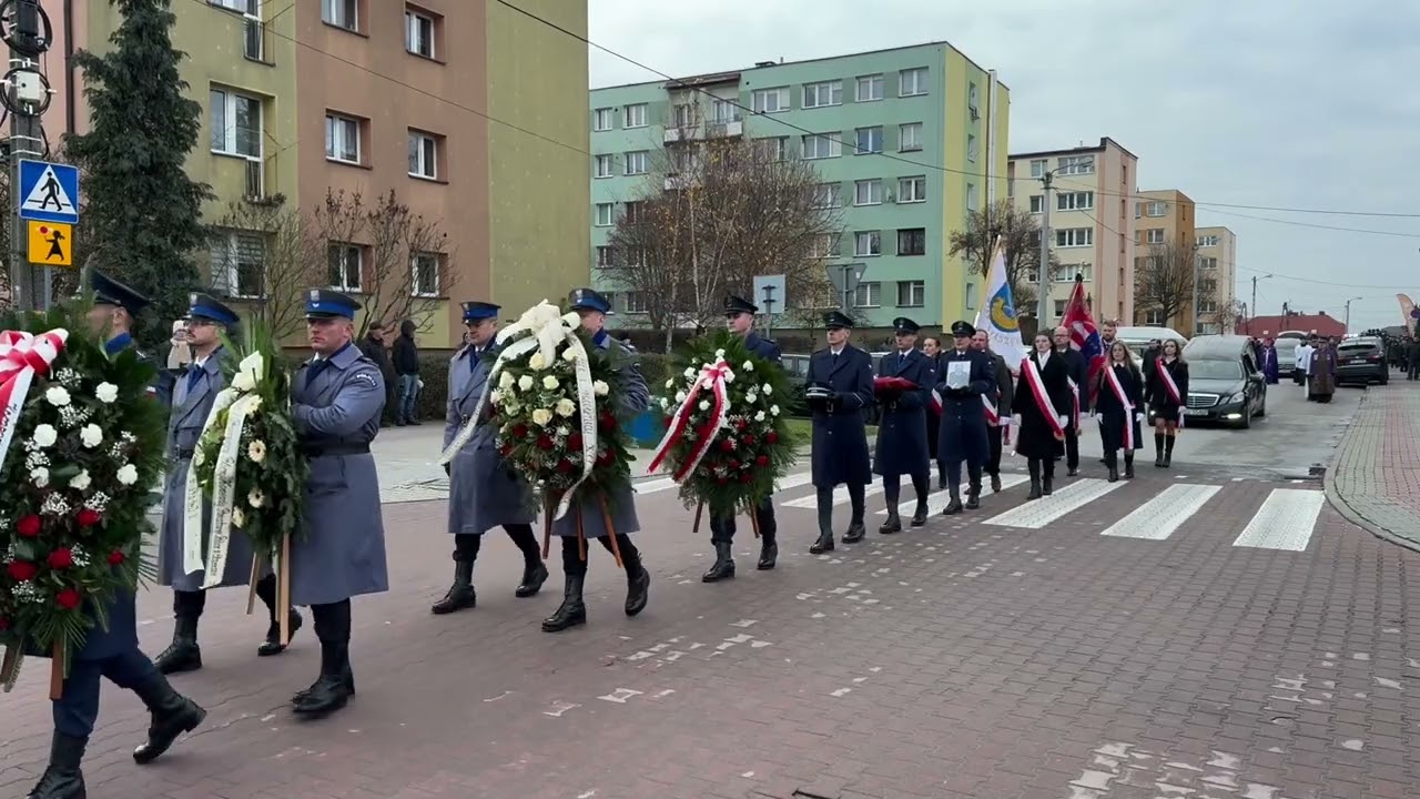 Pogrzeb śp. insp. Ryszarda Komańskiego