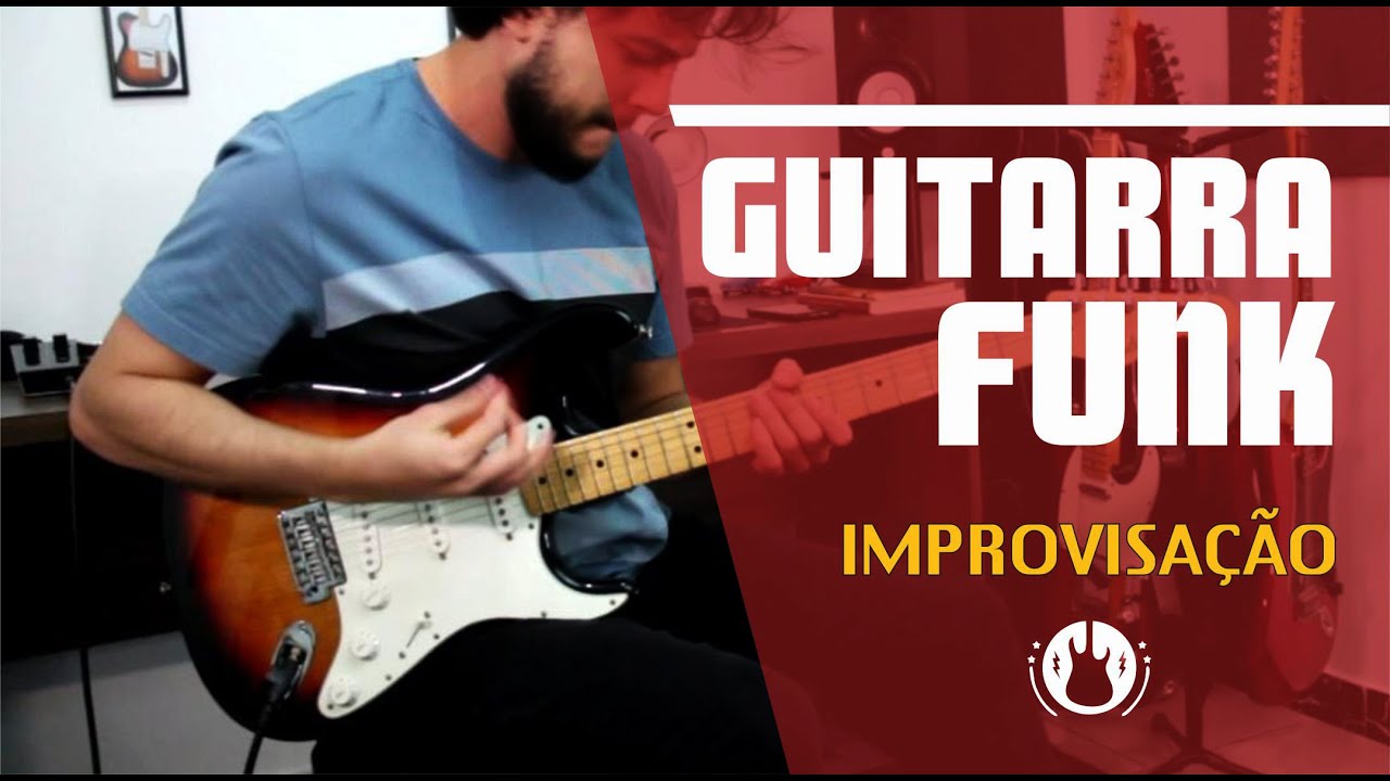 Júnior Souza | Improvisação Guitarra Funk - Guitar Funk Improvisation