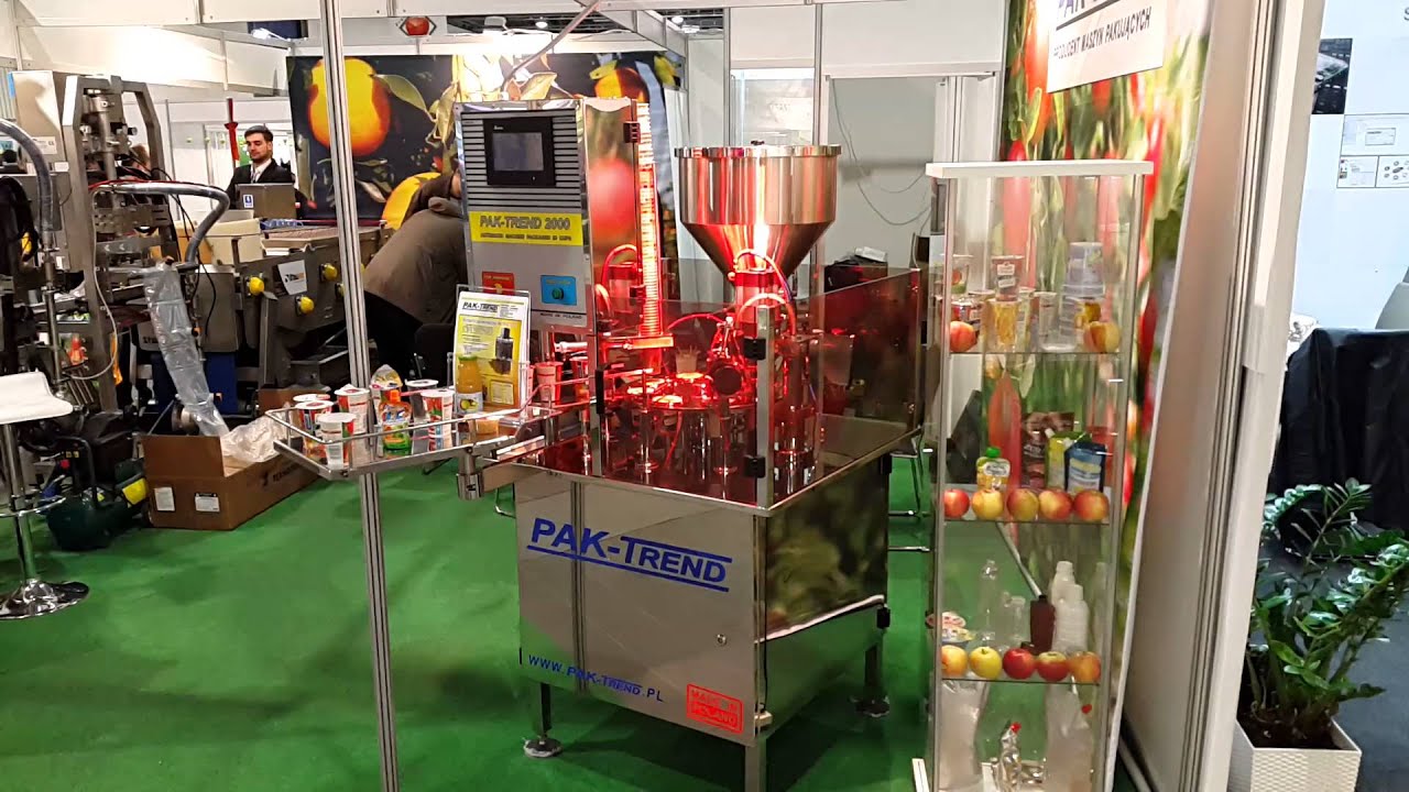 PAK-TREND - Automatyczna Pakowaczka w Kubeczki - Targi FruitPRO 2016