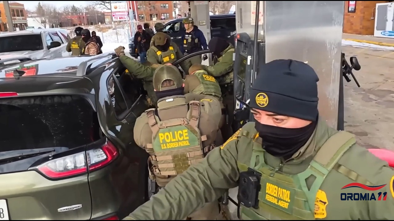OROMIA11: Oduu Gammachuu: ICE Minnesota Gadi Dhiisee Bahuuf Deema Jedhame