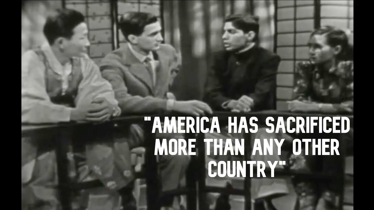 1956 High school exchange students - India, Malaya, Korea, Italy: 