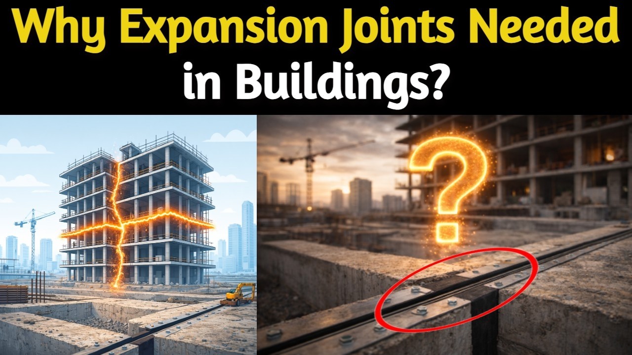 Why Expansion Joints Are Required in Buildings? | Civil Engineering Basics
