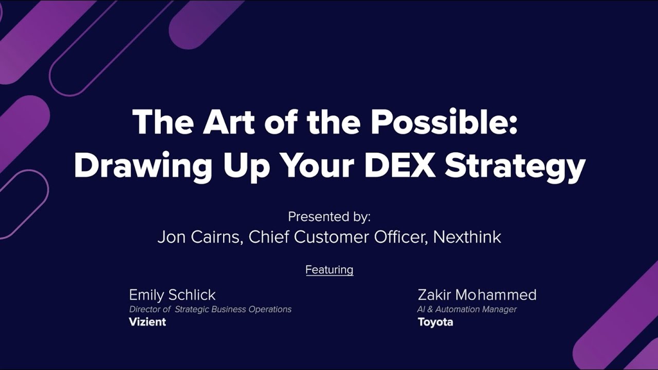 The Art of the Possible: Drawing Up Your DEX Strategy