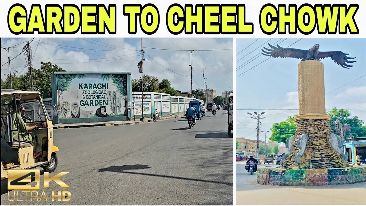 Drive Through Garden to Cheel Chowk Lyari Karachi | Karachi Street View | Beautiful Karachi City