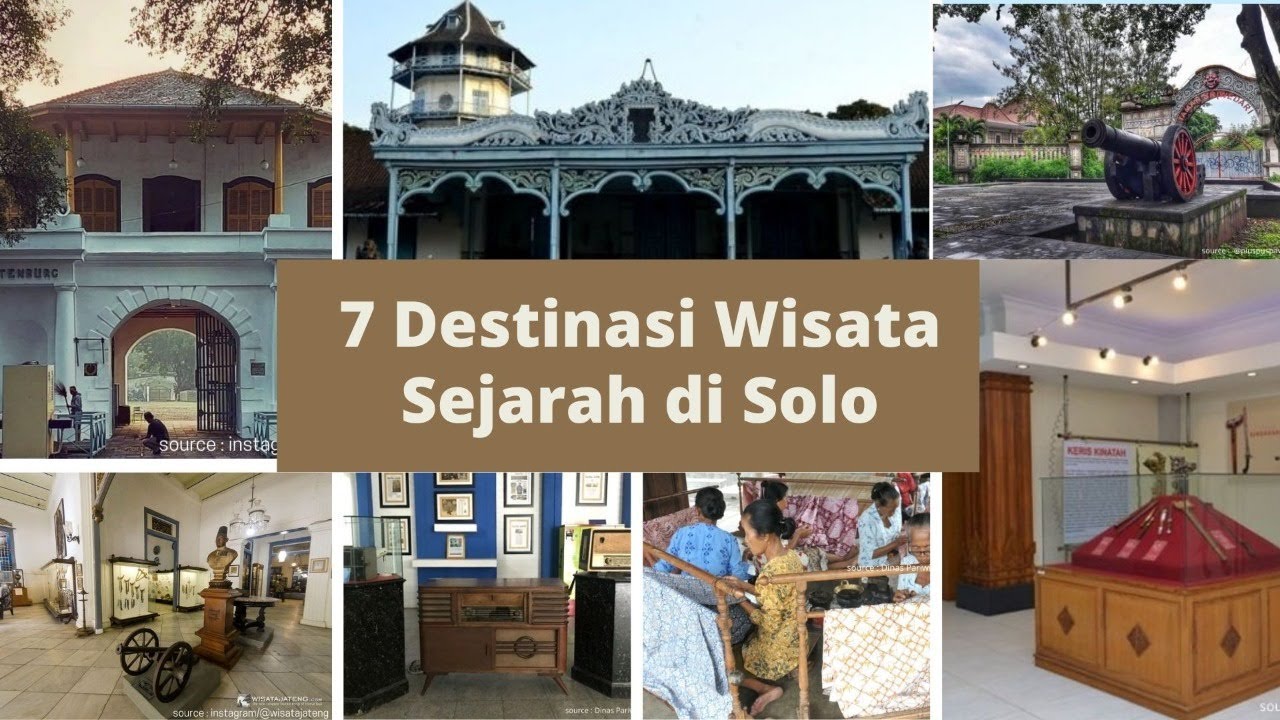 7 Destinasi Wisata Sejarah di Solo