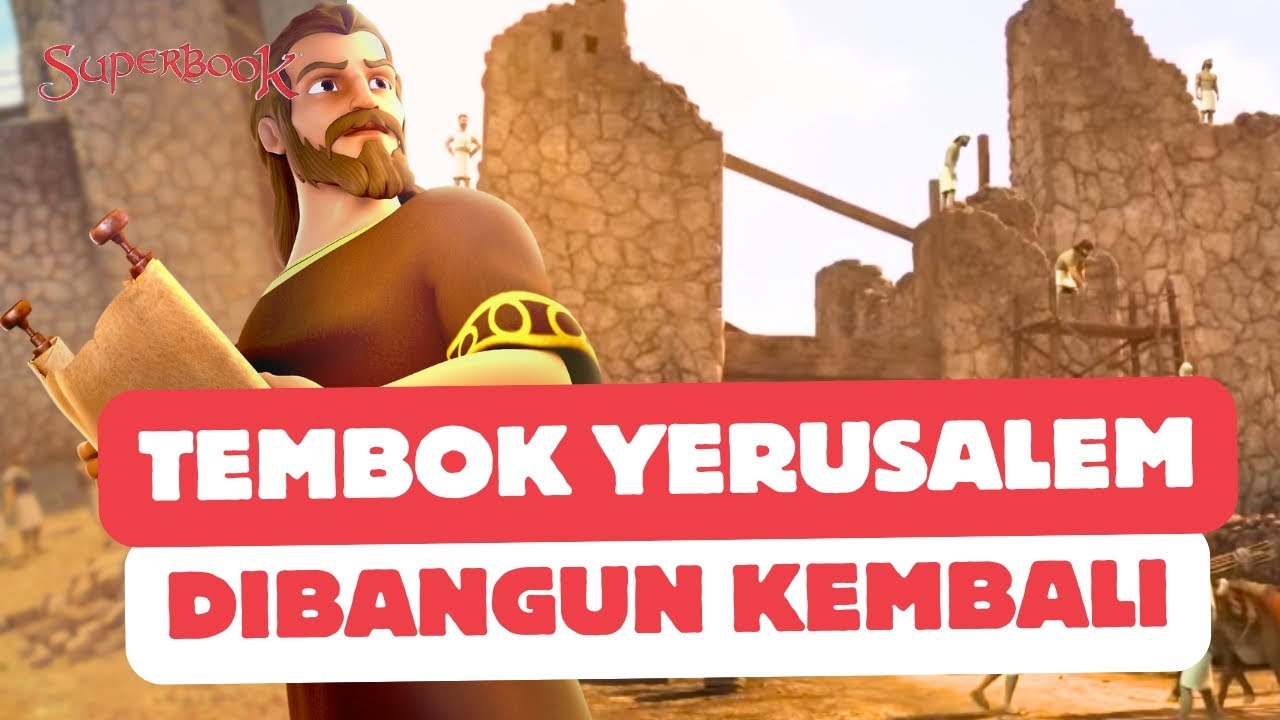 KELAHIRAN KEMBALI YERUSALEM😱 #superbook