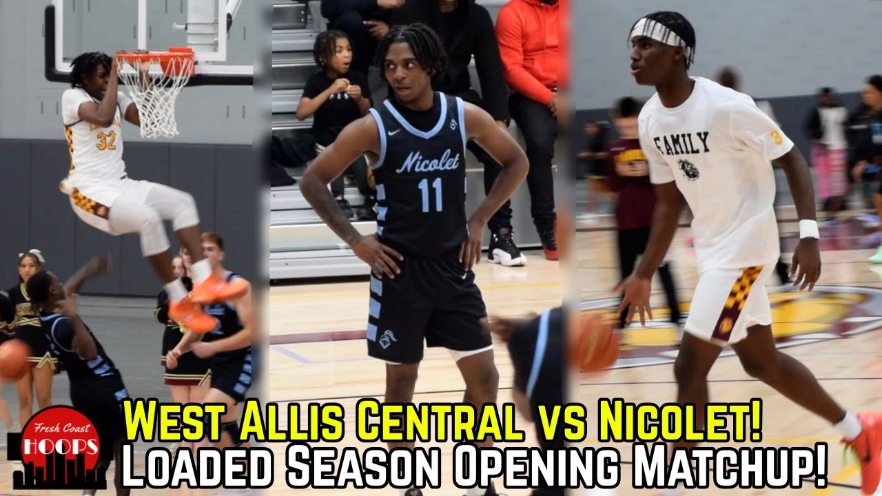 Wisconsin's Best GO AT IT! West Allis Central vs Nicolet Season Opener!