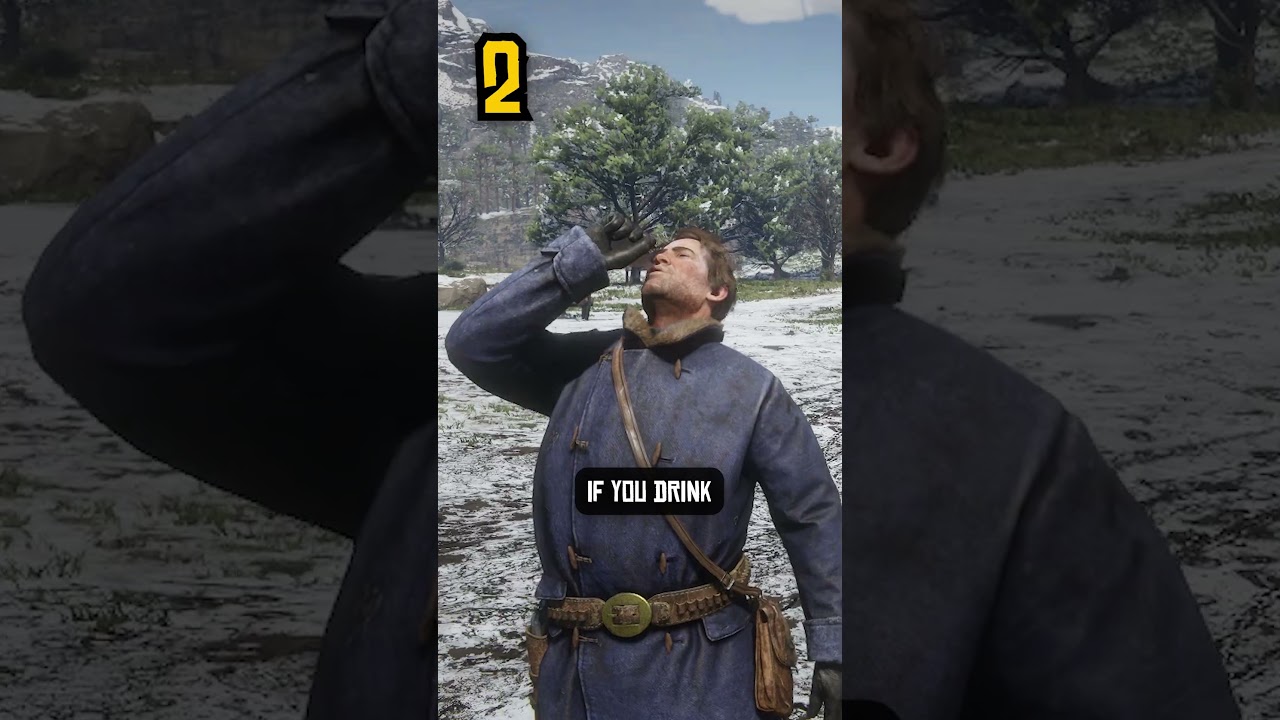 NEVER WEAR A COAT IN RDR2 😨 #shorts #rdr2