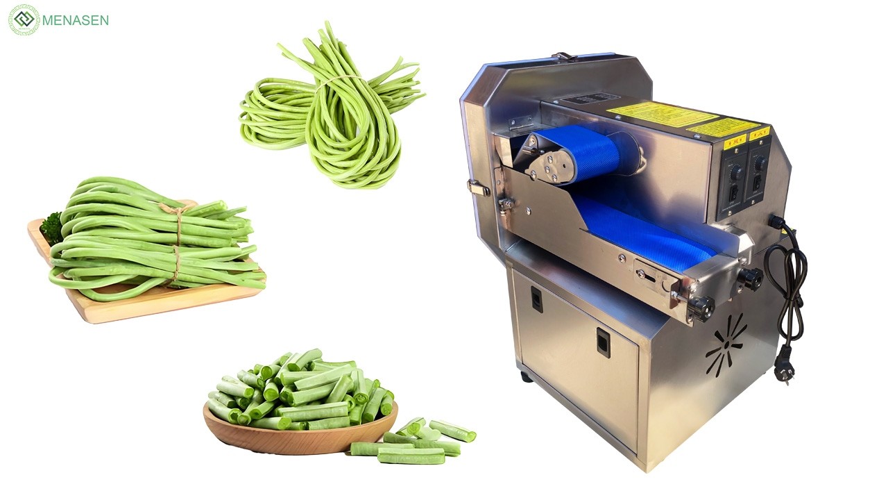 MNS-KC85 Long Beans Cutting Machine Vedio| Commercial Vegetable Cutter for Canteen Small Restaurants