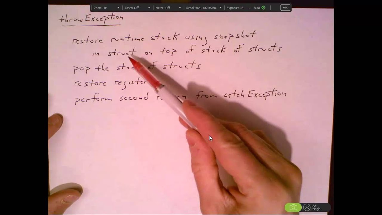 Implementing an Exception Mechanism in C