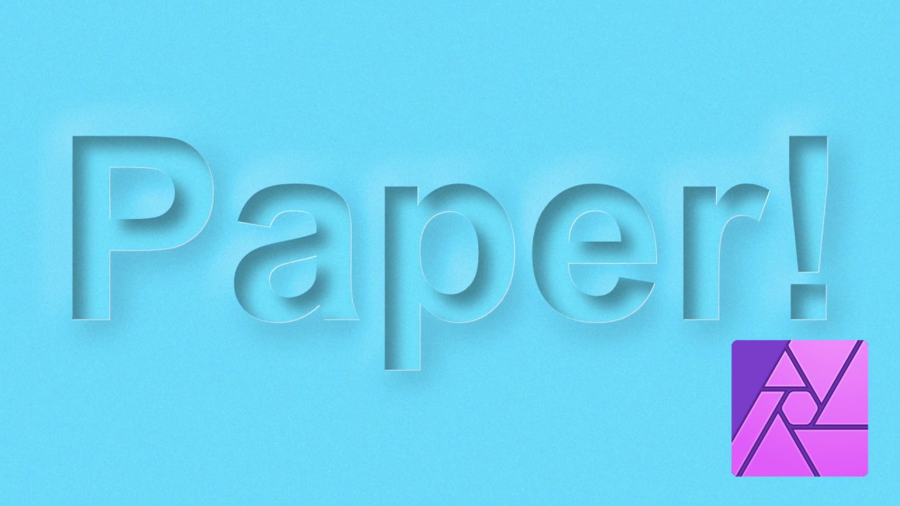 Paper Cutout Effect with Affinity Photo + Free Project