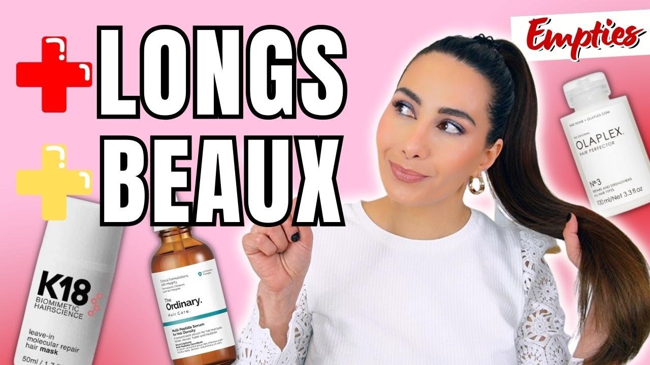 ✨ Les SOINS CHEVEUX qui FONCTIONNENT VRAIMENT et que j'ai terminés !