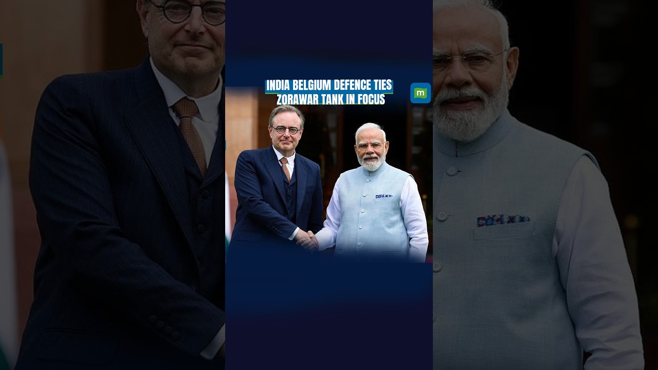PM Modi Says India, Belgium Working On Modern Defence Equipment Like Zorawar Tank