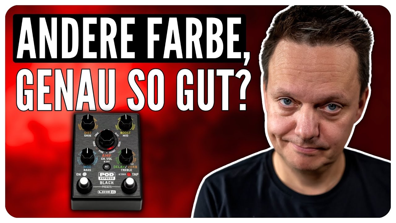 Dunkler ist immer besser? | LINE6 Pod Express Black