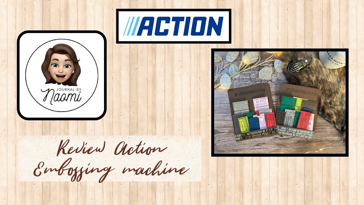 Review Action Embossing Machine | Mijn nieuwe machine testen