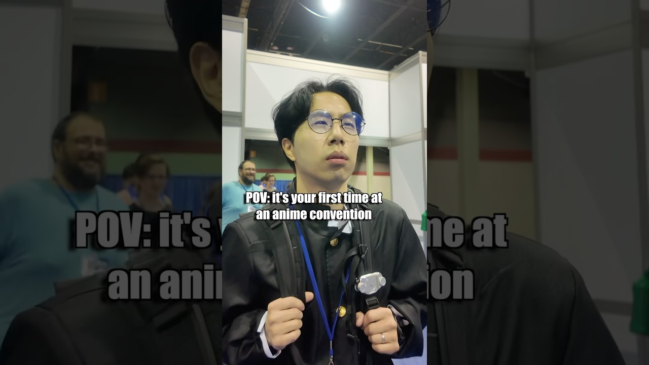 When it&rsquo;s your first anime convention 😵&zwj;💫