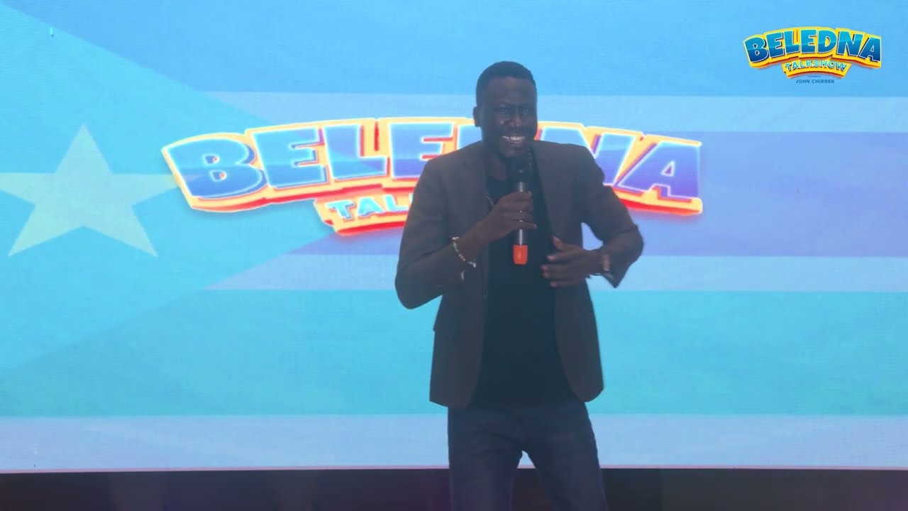 Dr Hilary Okello hilarious and striking performance during the 4th Edition of the Beledna Talkshow.