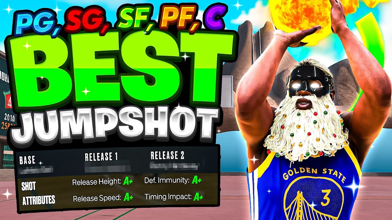 *NEW* BEST JUMPSHOTS for ALL BUILDS & 3PT RATINGS in NBA 2K26! 100% GREEN RELEASES🔥