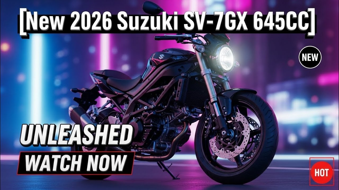 New 2026 Suzuki SV-7GX 645cc – Ultimate Streetfighter Evolution | Full Review & Specs