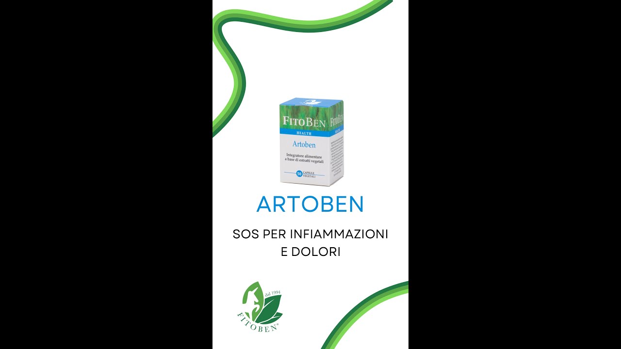 ARTOBEN: integratore naturale con estratti ad azione antinfiammatoria e analgesica
