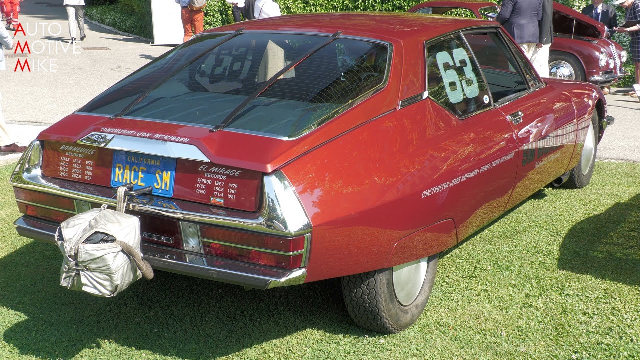 This is worlds FASTEST Citroën SM - Villa d'Este 2022