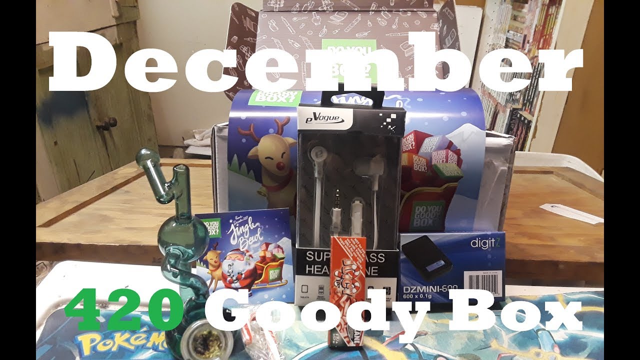 420 Goody Box December 2017-Jingle Bowl