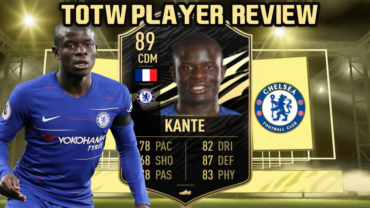 WE PACKED HIM!! 89 TOTW KANTE PLAYER REVIEW! FIFA 21 ULTIMATE TEAM