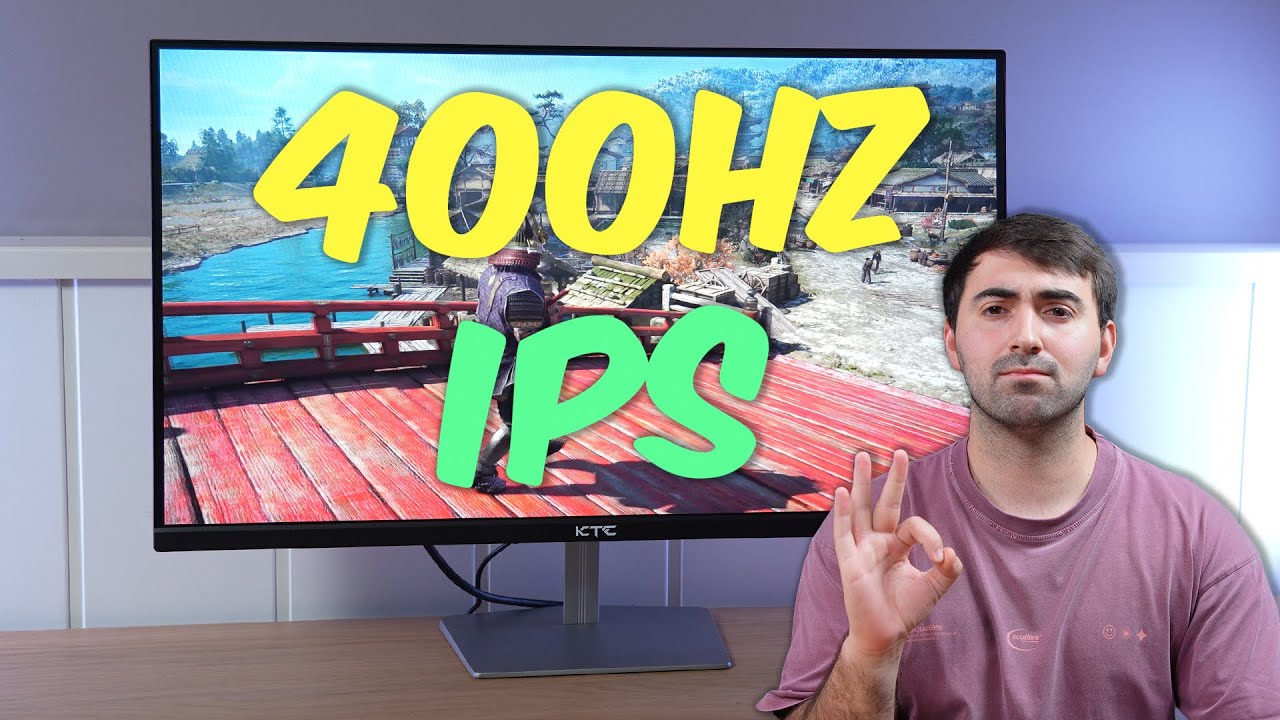 🔥 El MEJOR MONITOR GAMING para juegos competitivos BARATO | KTC H25X7 400HZ IPS Review t&eacute;cnica