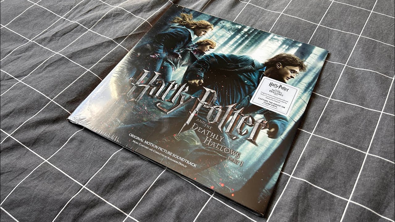 HARRY POTTER AND THE DEATHLY HALLOWS PART 1 (2011) OST CLEAR VINYL UNBOXING