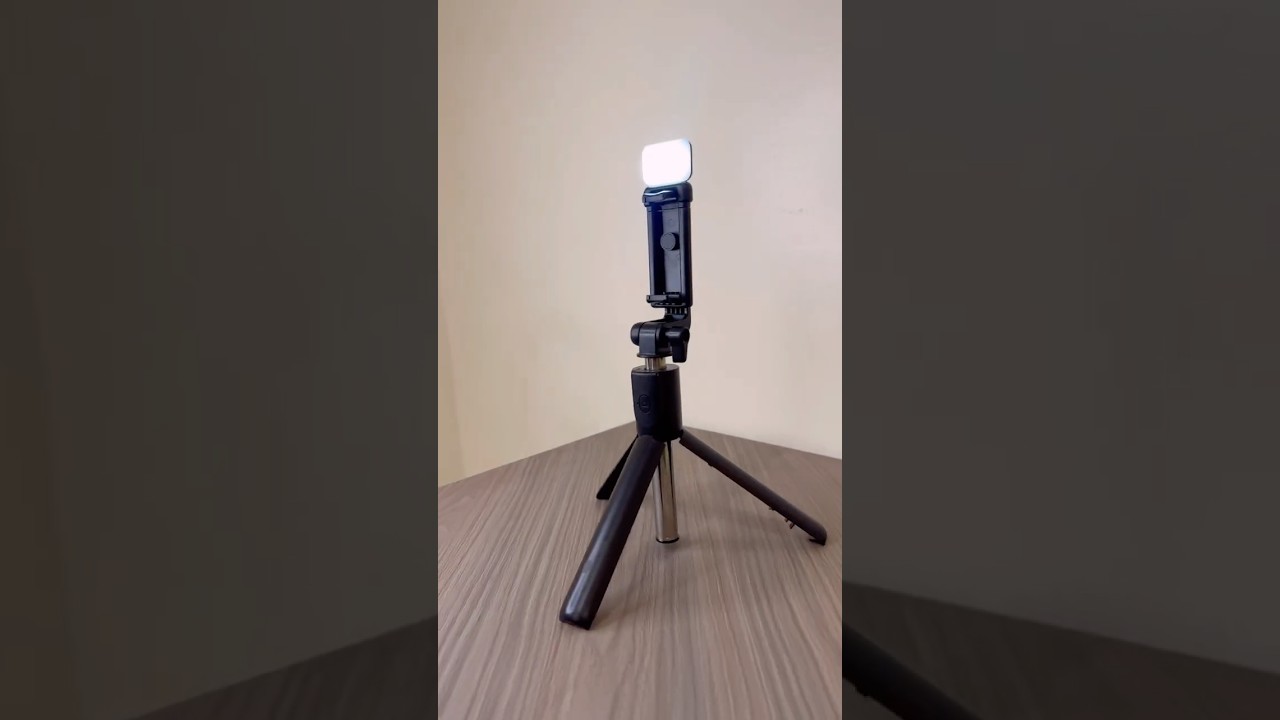 Kratos k2 Selfie Stick with Tripod and Light best for vlog 