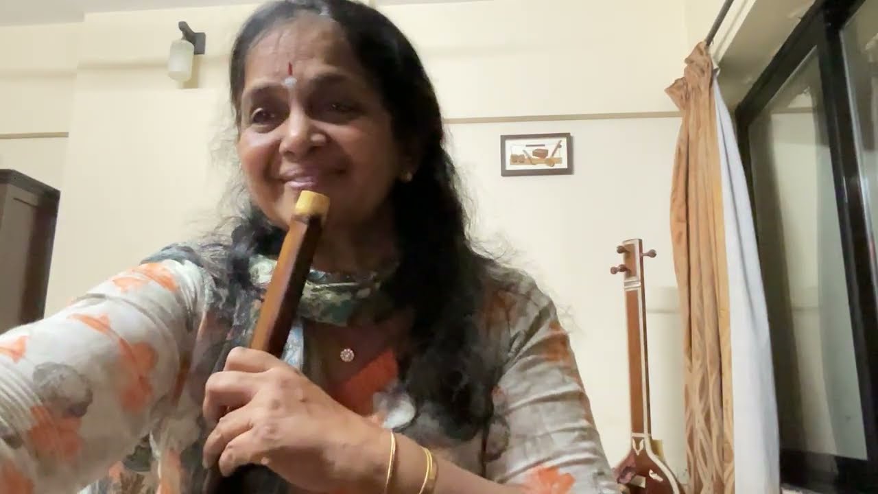 Banturiti koluviyavayya Rama- Flute Lesson F scale