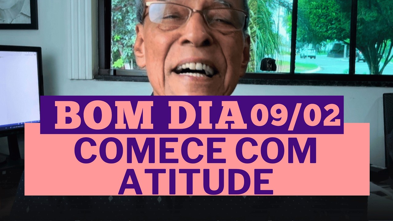 A semana pede atitude - Bom dia bebê (Segunda-Feira) | POR JOÃO BIDU