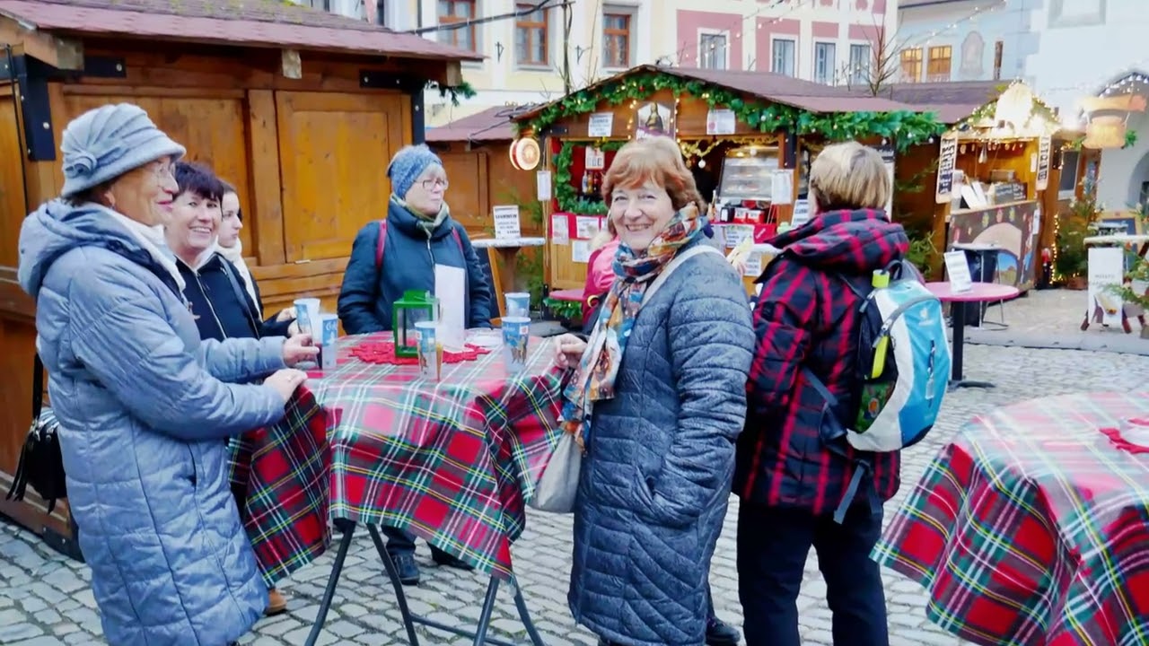 Předvánoční Český Krumlov