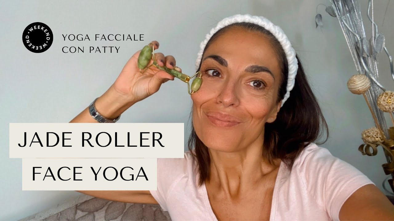 FACE YOGA con GUA SHA ROLLER #yogafacciale #guasharoller #rullodigiada