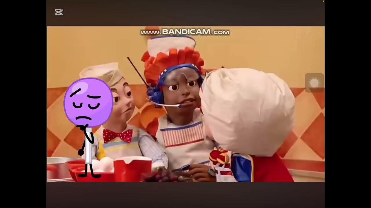 BFB characters portrayed by nick jr
