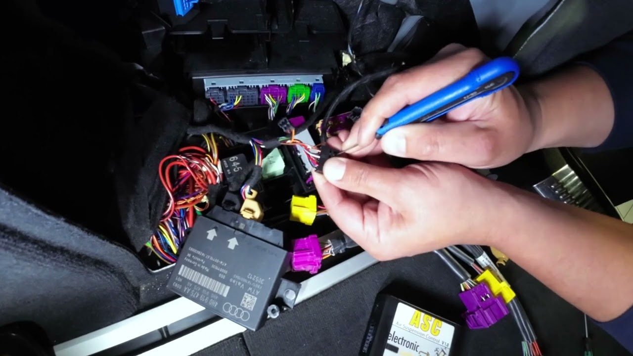 Air Suspension Control (ASC) installation Audi A6 / A7