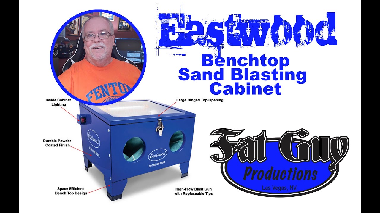 Remove Rust with Benchtop Blast Cabinet from Eastwood - Unboxing and set up!