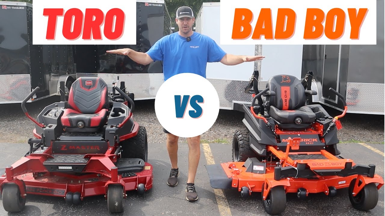 Toro Z Master 2000 против Bad Boy Maverick HD | Подробное сравнение