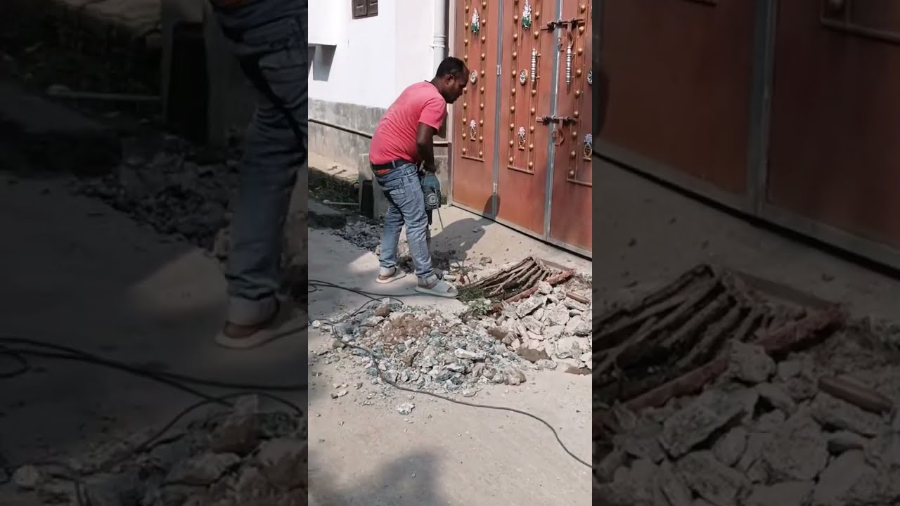 Slab Cutting Work is live malda krishnakoli Tulsi bajar breaking bad train Salam open