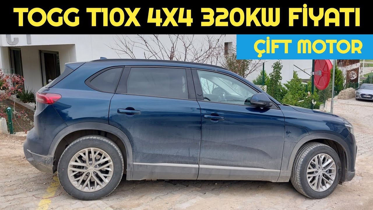 TOGG T10X 4MORE 4X4 320KW &Ccedil;İFT MOTORLU V2 FİYATI