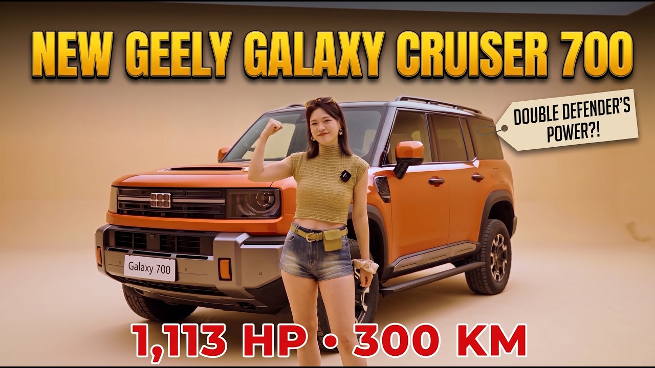 1,113 HP BEAST! 😱 New 2026 Geely Galaxy Cruiser 700 vs Defender