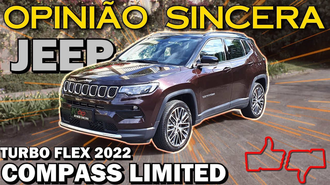 Novo Jeep Compass Limited 2022 - Novo motor 1.3 turbo, nova frente, novas tecnologias, vale a pena?