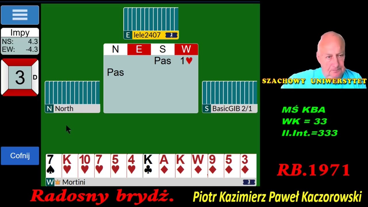 Radosny Brydż RB.2881