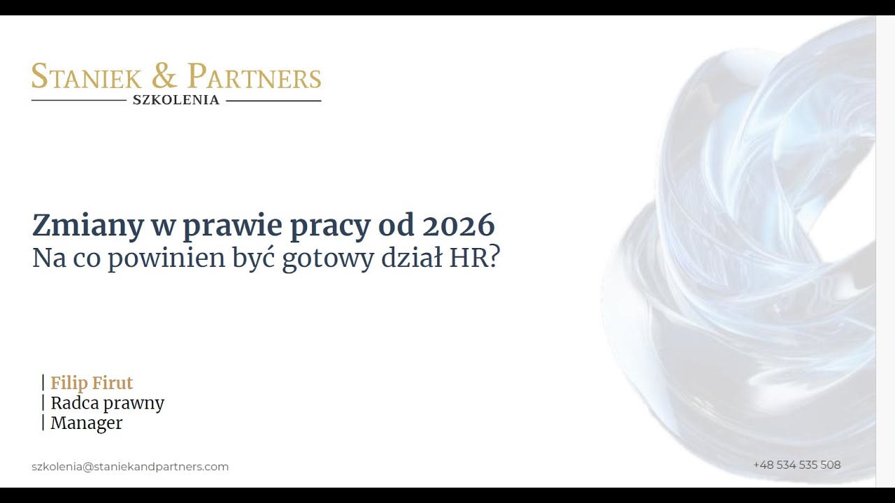 Zmiany w prawie pracy od 2026 roku: kluczowe wyzwania dla dział&oacute;w HR