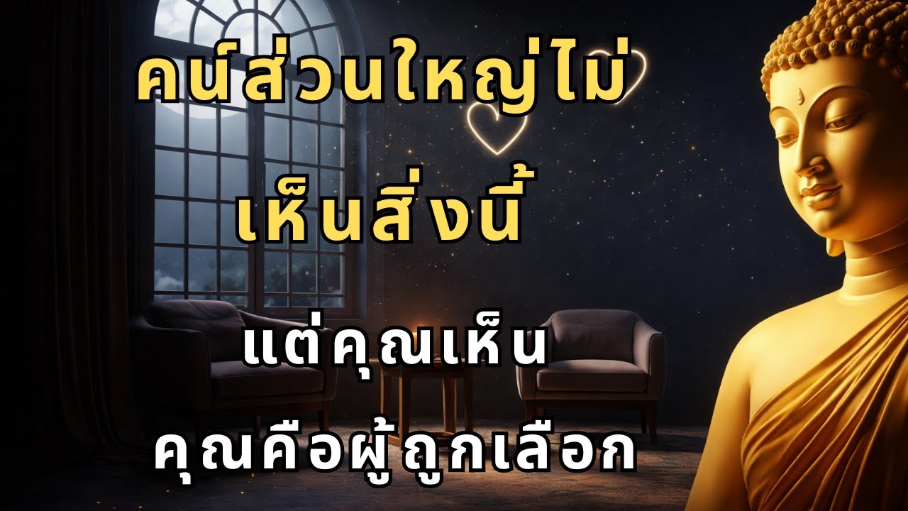 สิ่งที่คนมีบุญทำเงียบๆ ทุกวัน แต่คนอื่นมองไม่เห็น